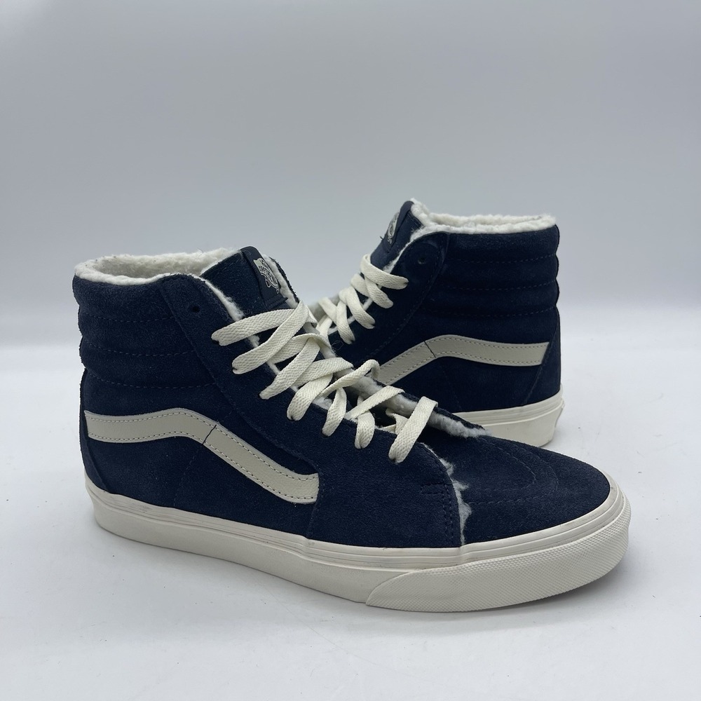 VANS Sk8-Hi Cozy Hug 508731 Men's Size 7.5 / Women's 9 Shoes Parisian Night Blue